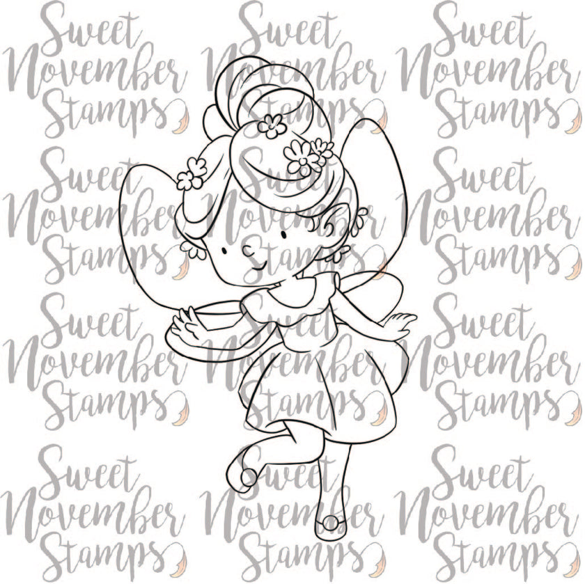 Digital Stamp - A Fairy Cute Day: Ella