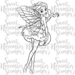 Digital Stamp - Faebruary Fairy: Elvia