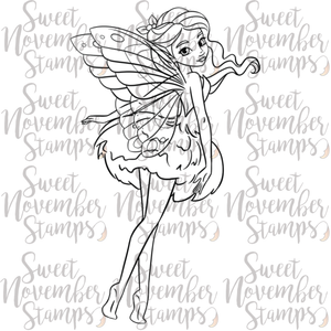 Digital Stamp - Faebruary Fairy: Elvia