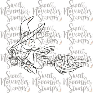 Digital Stamp - Witchee: Night Rider Eunice and Skid