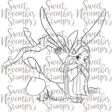 Digital Stamp - Facebook Faebruary Fairy: Cecily