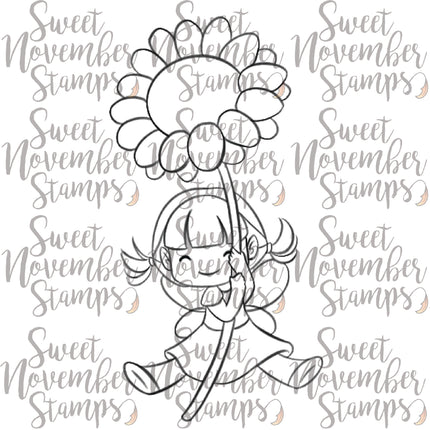 Digital Stamp - Fairwee Petal Party: Dotty