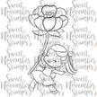 Digital Stamp - Fairwee Petal Party: Gina