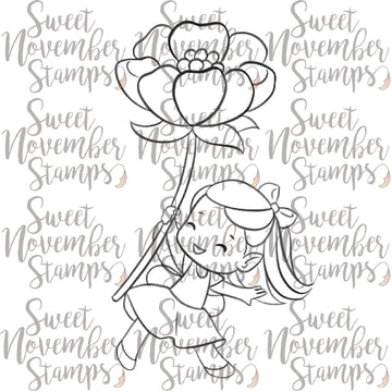 Digital Stamp - Fairwee Petal Party: Gina