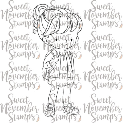 Digital Stamp - First Day: Eliza