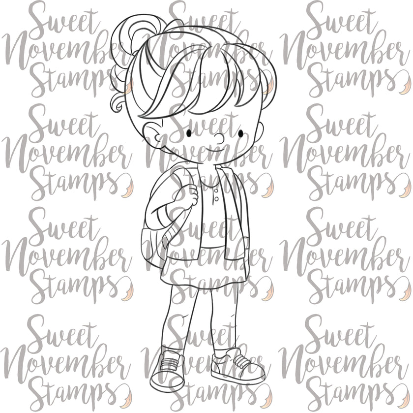 Digital Stamp - First Day: Eliza
