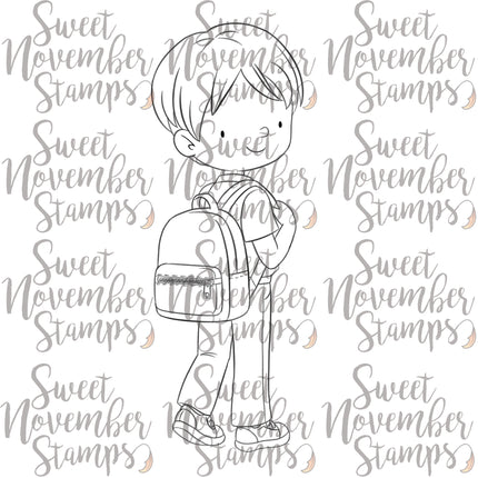Digital Stamp - First Day: Kenny