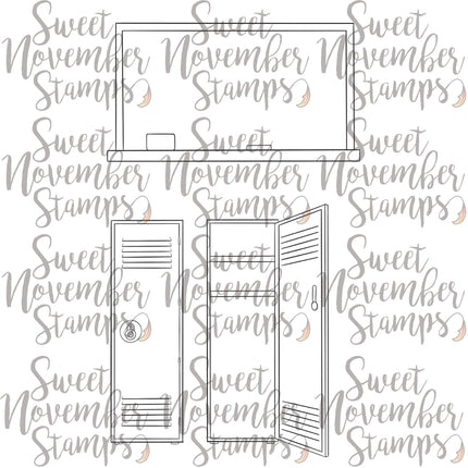 Digital Stamp - First Day: Locker Bundle