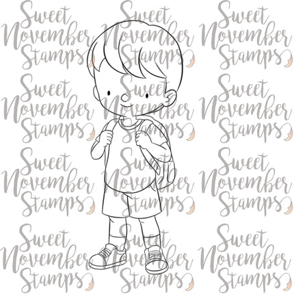 Digital Stamp - First Day: Tanner