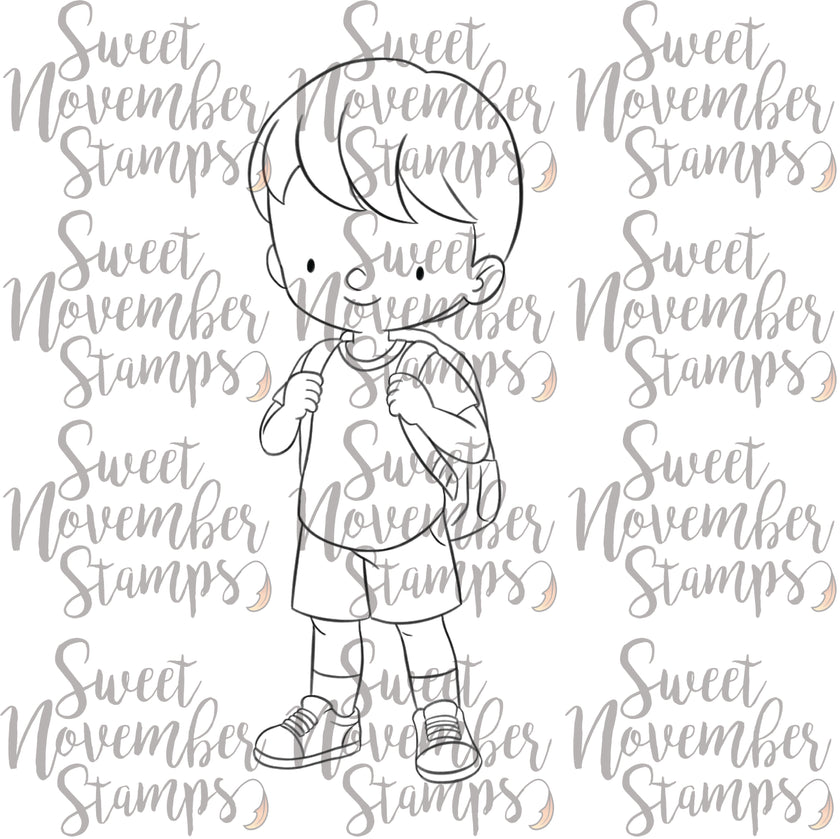 Digital Stamp - First Day: Tanner