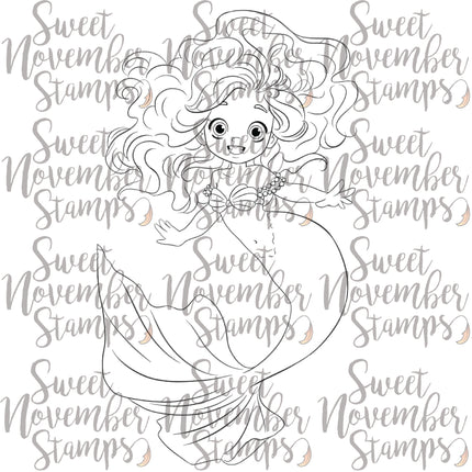 Digital Stamp - Tidewater Tails: Flavia