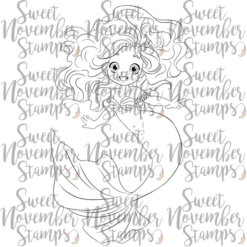 Digital Stamp - Tidewater Tails: Flavia