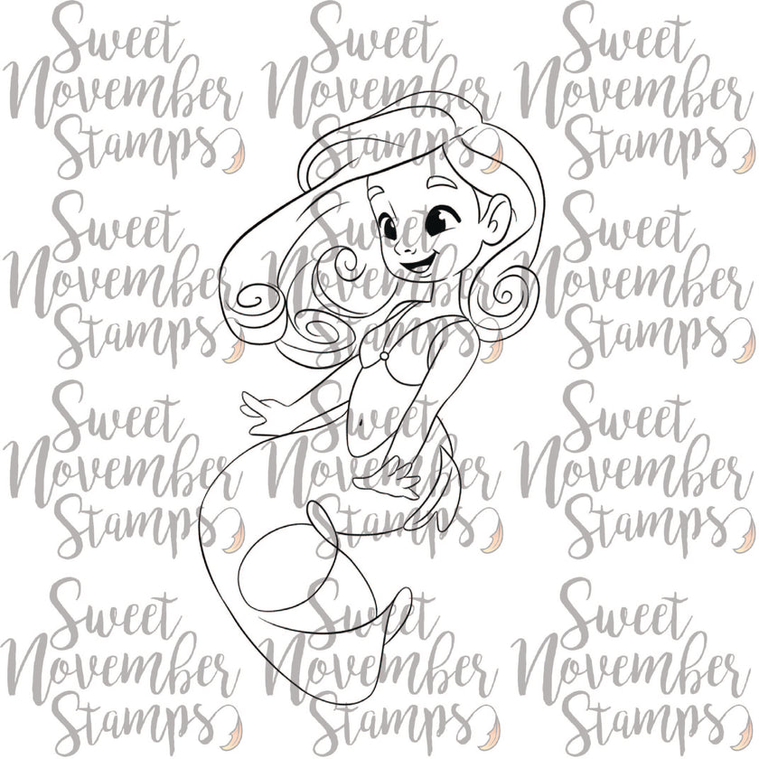 Digital Stamp - MerMay Progression Challenge 2025: Flavia