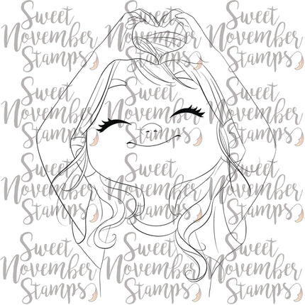 Digital Stamp - Give Me A Sign: I Heart You