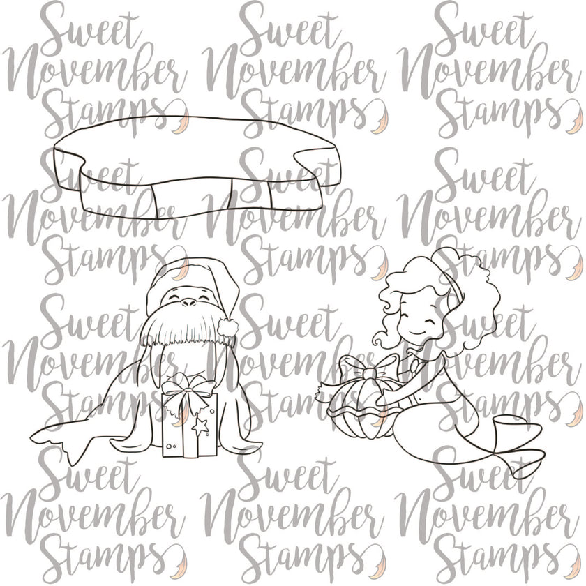 Digital Stamp - Merwee Christmas: Griswold and Bethany