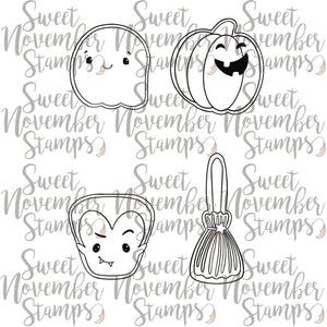 Digital Stamp - Halloween Cookies: Cookie Set 2