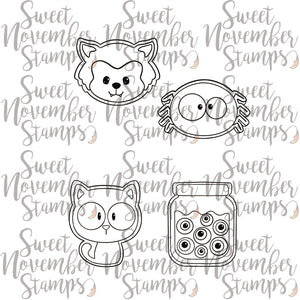 Digital Stamp - Halloween Cookies: Cookie Set 4