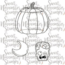 Load image into Gallery viewer, Digital Stamp - Halloween Cookies: Cookie Jar Set 5
