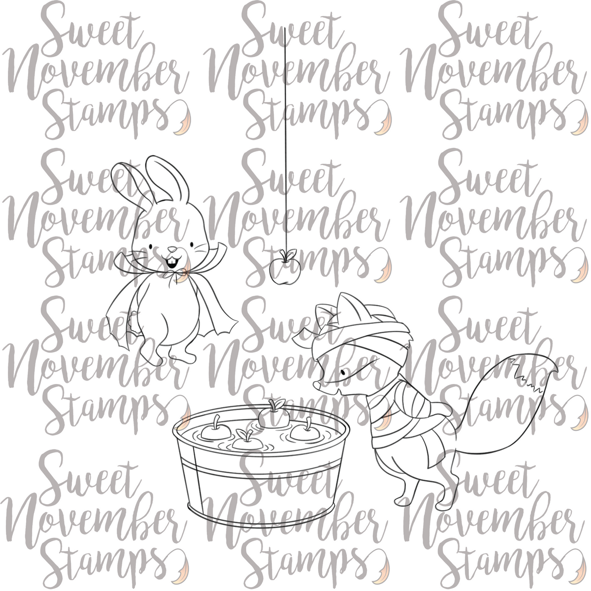 Digital Stamp - Halloween Party: Bundle