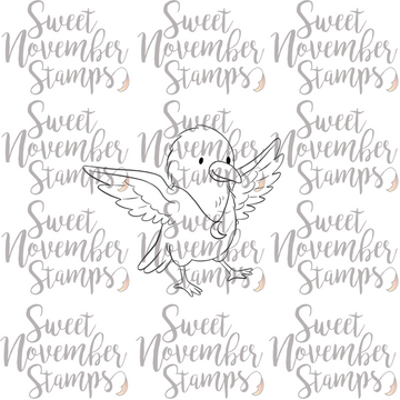 Digital Stamp - Halloween Party: Crow