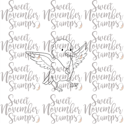 Digital Stamp - Halloween Party: Crow