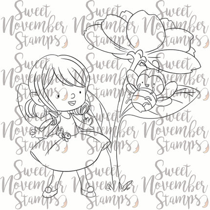 Digital Stamp - Honeysweet and Pollen