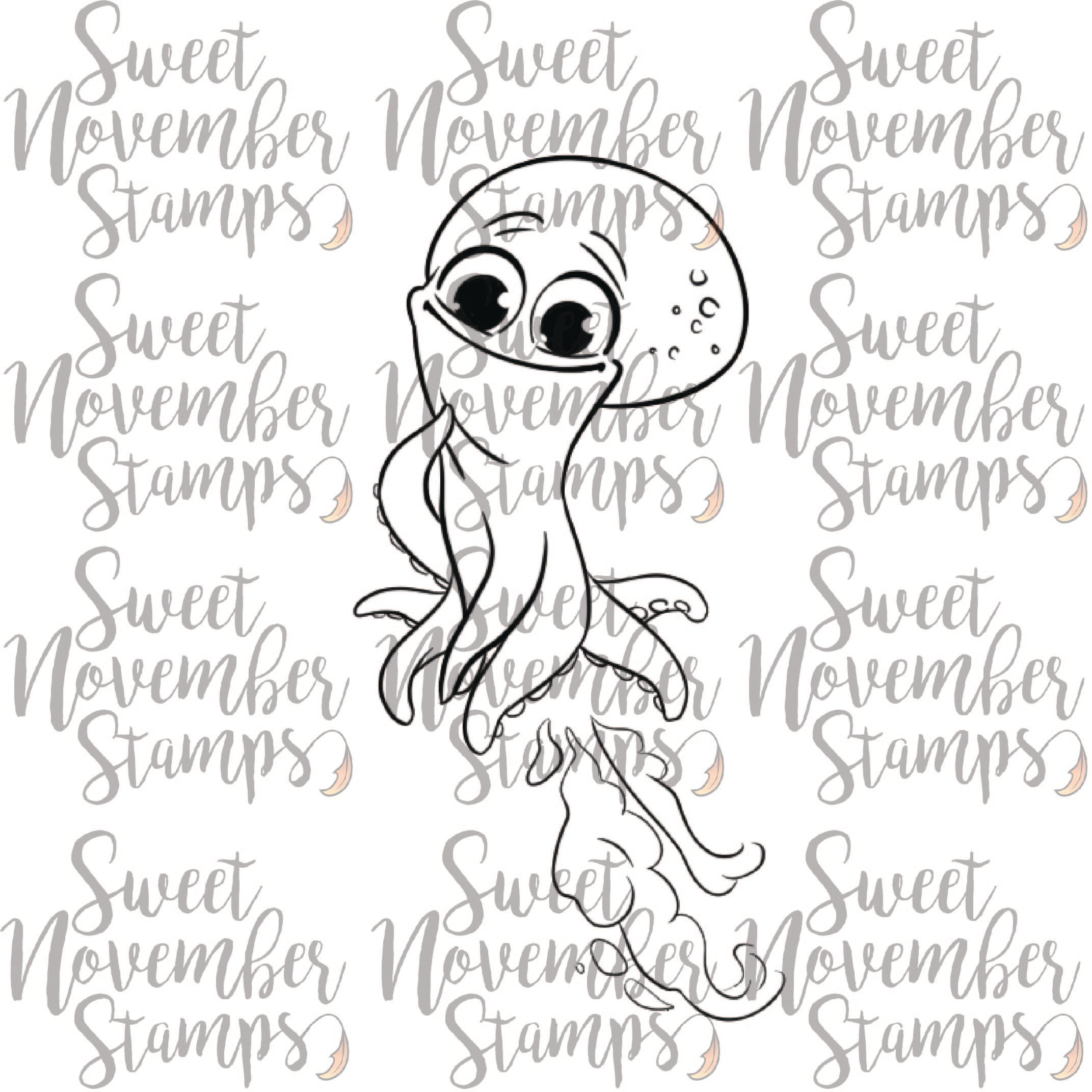 Digital Stamp - MerMay Progression Challenge 2025: Inky
