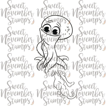 Digital Stamp - MerMay Progression Challenge 2025: Inky
