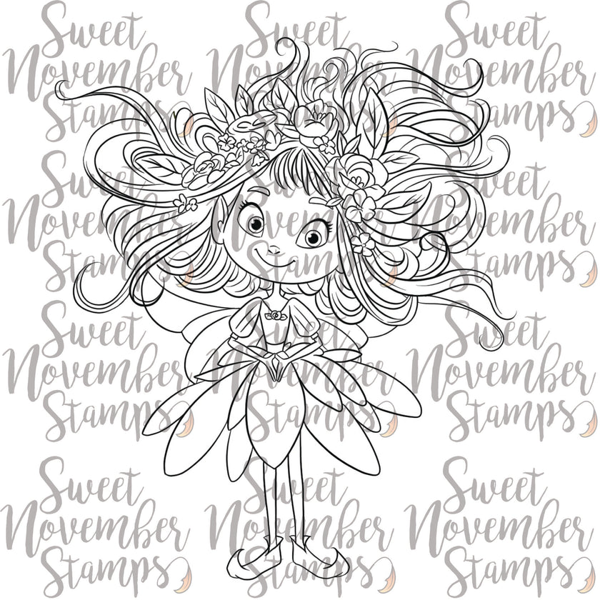 Digital Stamp - Instagram Faebruary Fairy: Petal Prim