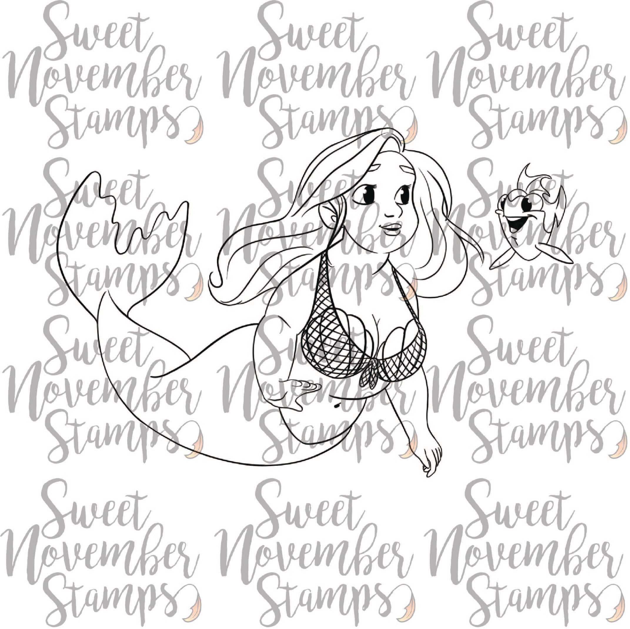 Digital Stamp - Different Strokes: Kiki