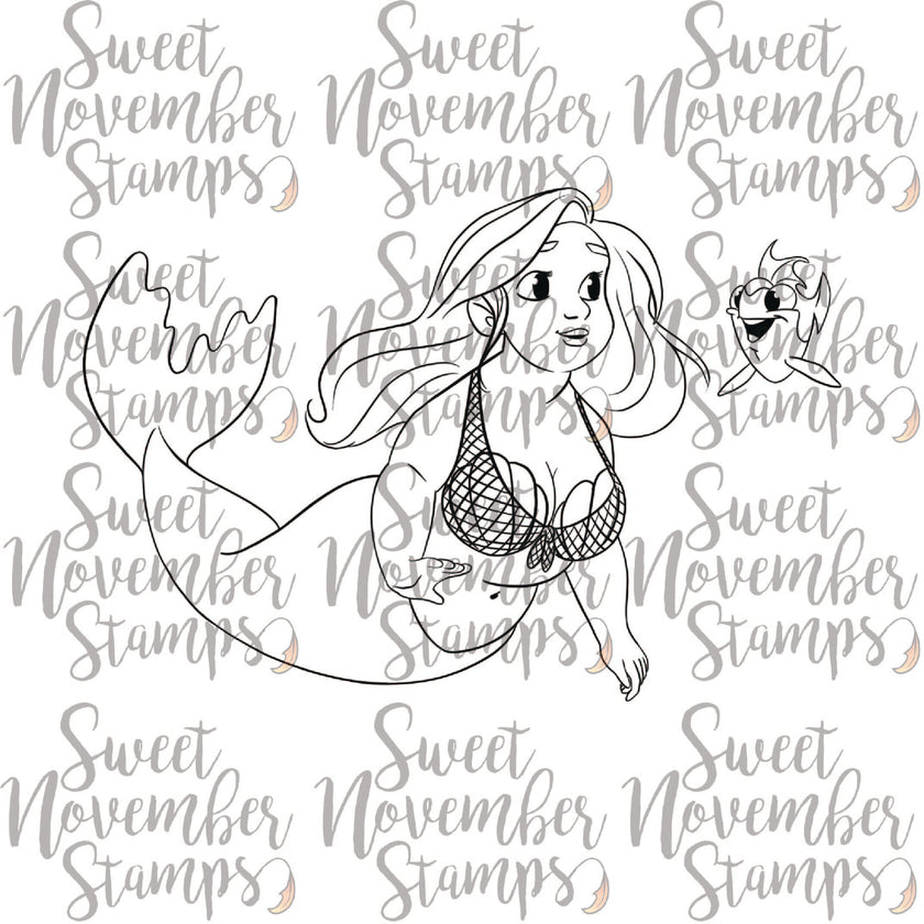 Digital Stamp - Different Strokes: Kiki