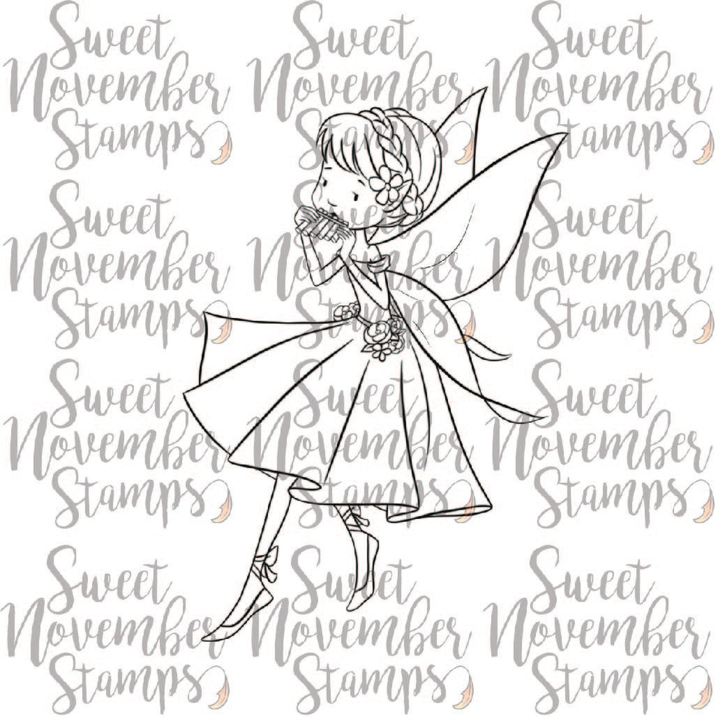 Digital Stamp - Flight of the Fairies: Lavinia