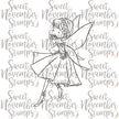 Digital Stamp - Flight of the Fairies: Lavinia