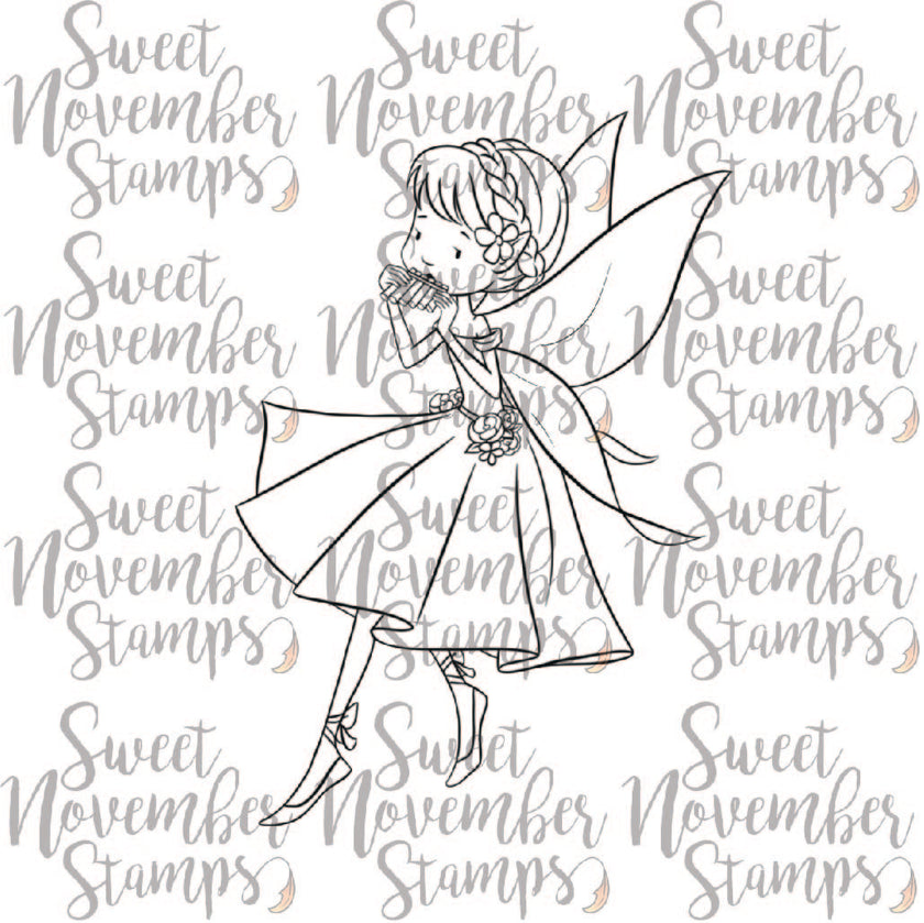 Digital Stamp - Flight of the Fairies: Lavinia