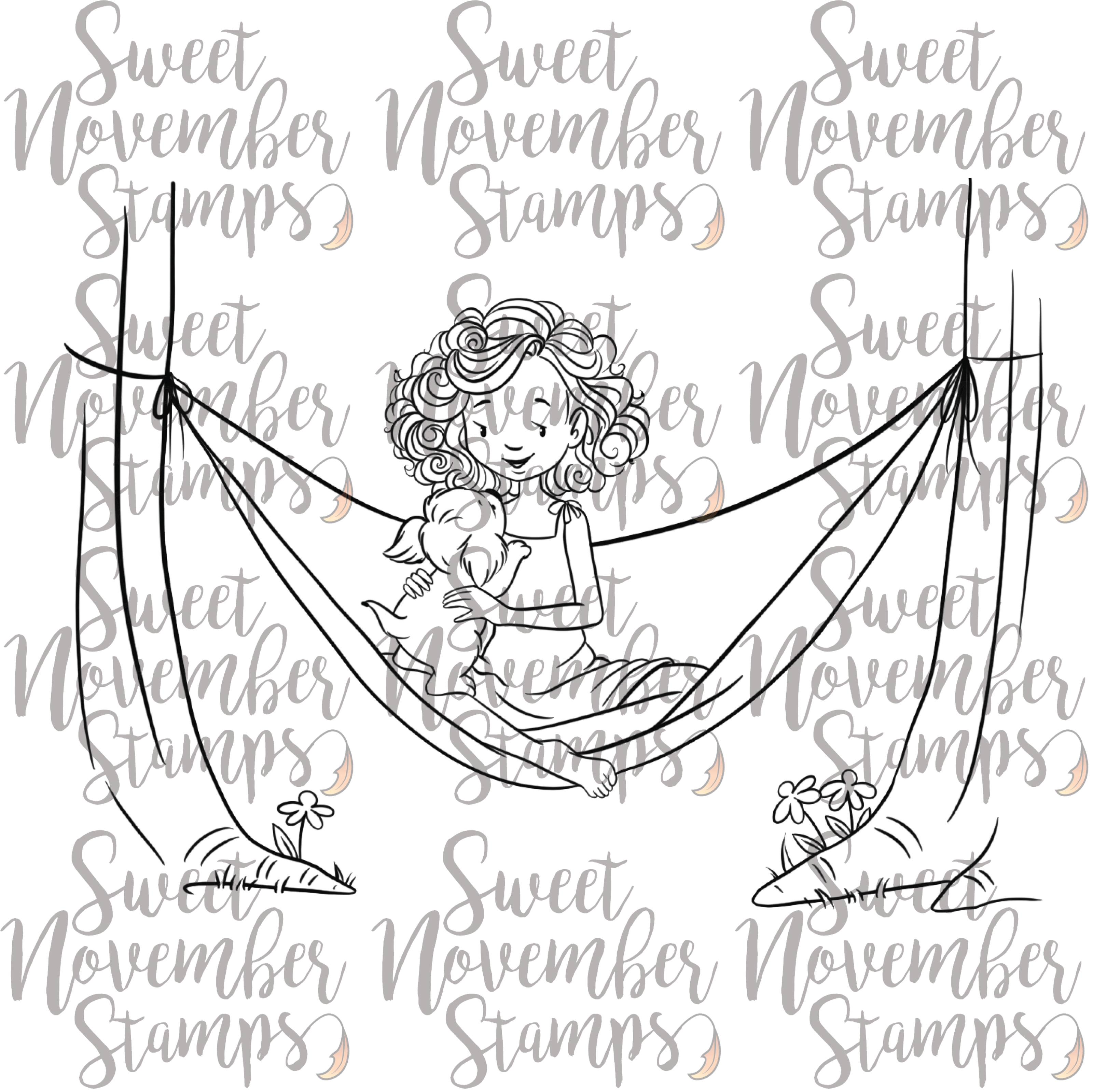 Digital Stamp - Lazy Days of Summer: Emsley