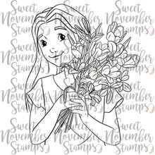 Load image into Gallery viewer, Digital Stamp - May Flowers: Lizzie
