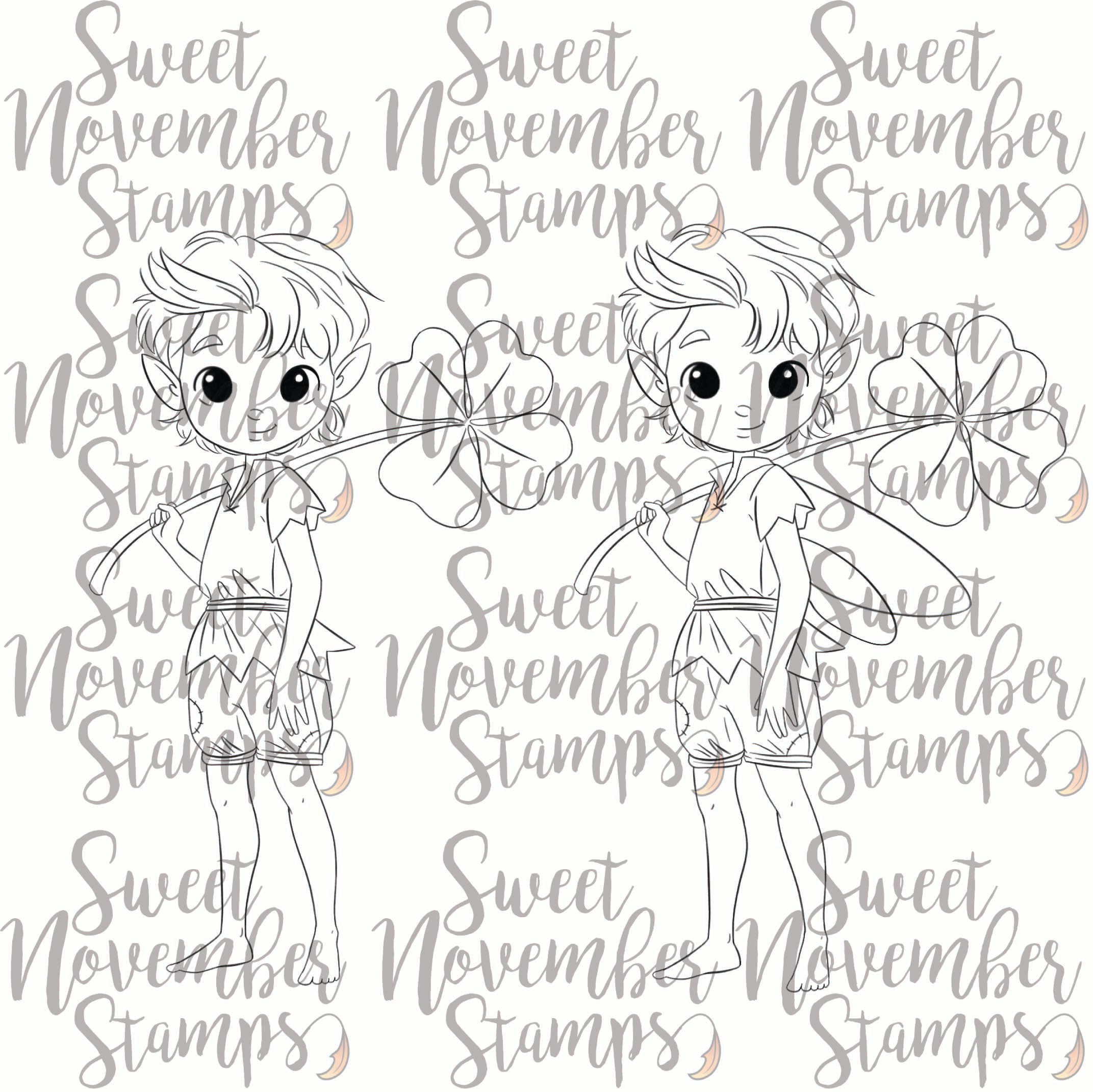 Digital Stamp - Lucky Cloverfield