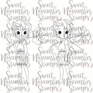 Digital Stamp - Lucky Cloverfield