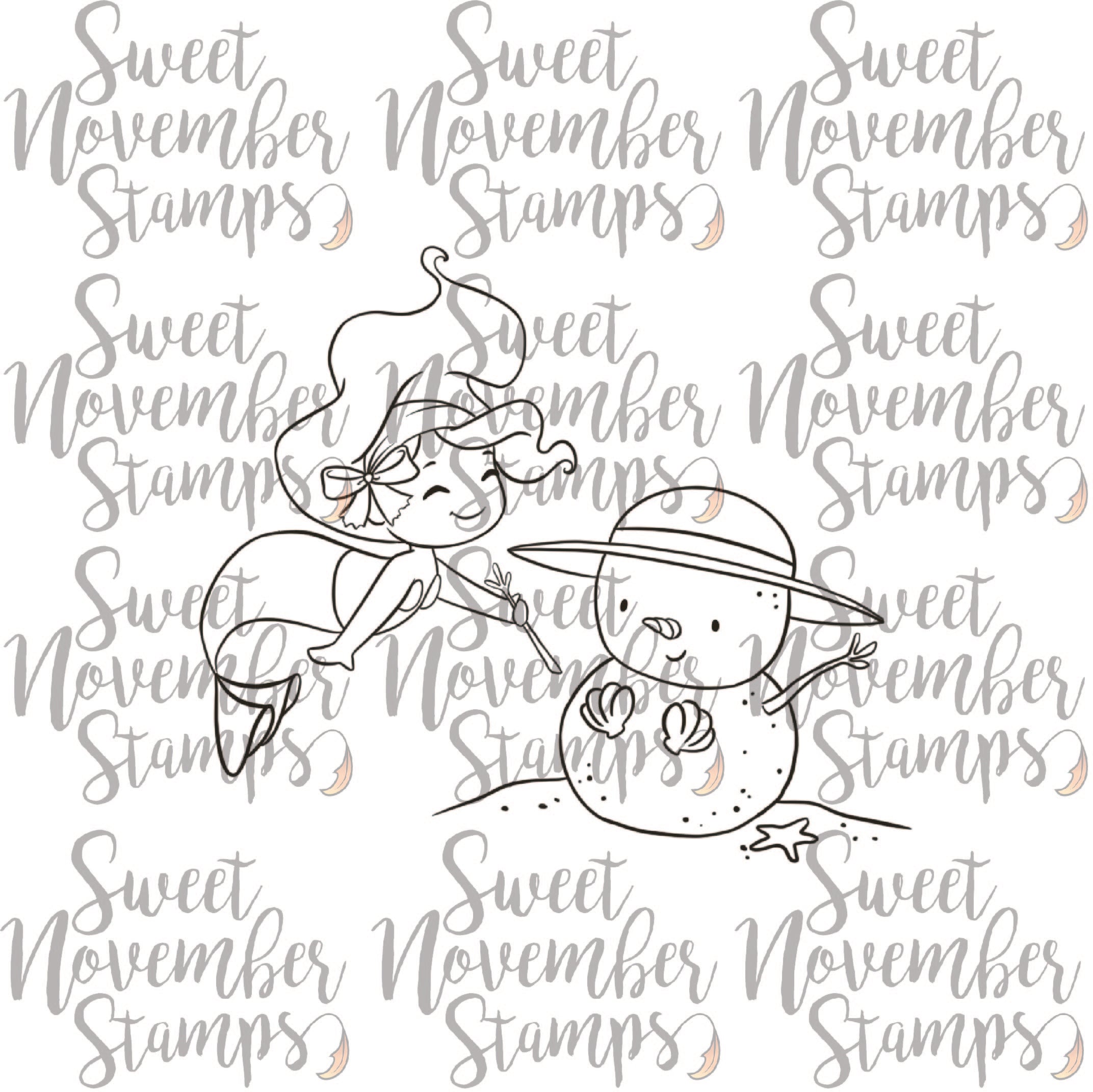 Digital Stamp - Merwee Christmas: Lucy's Sandman