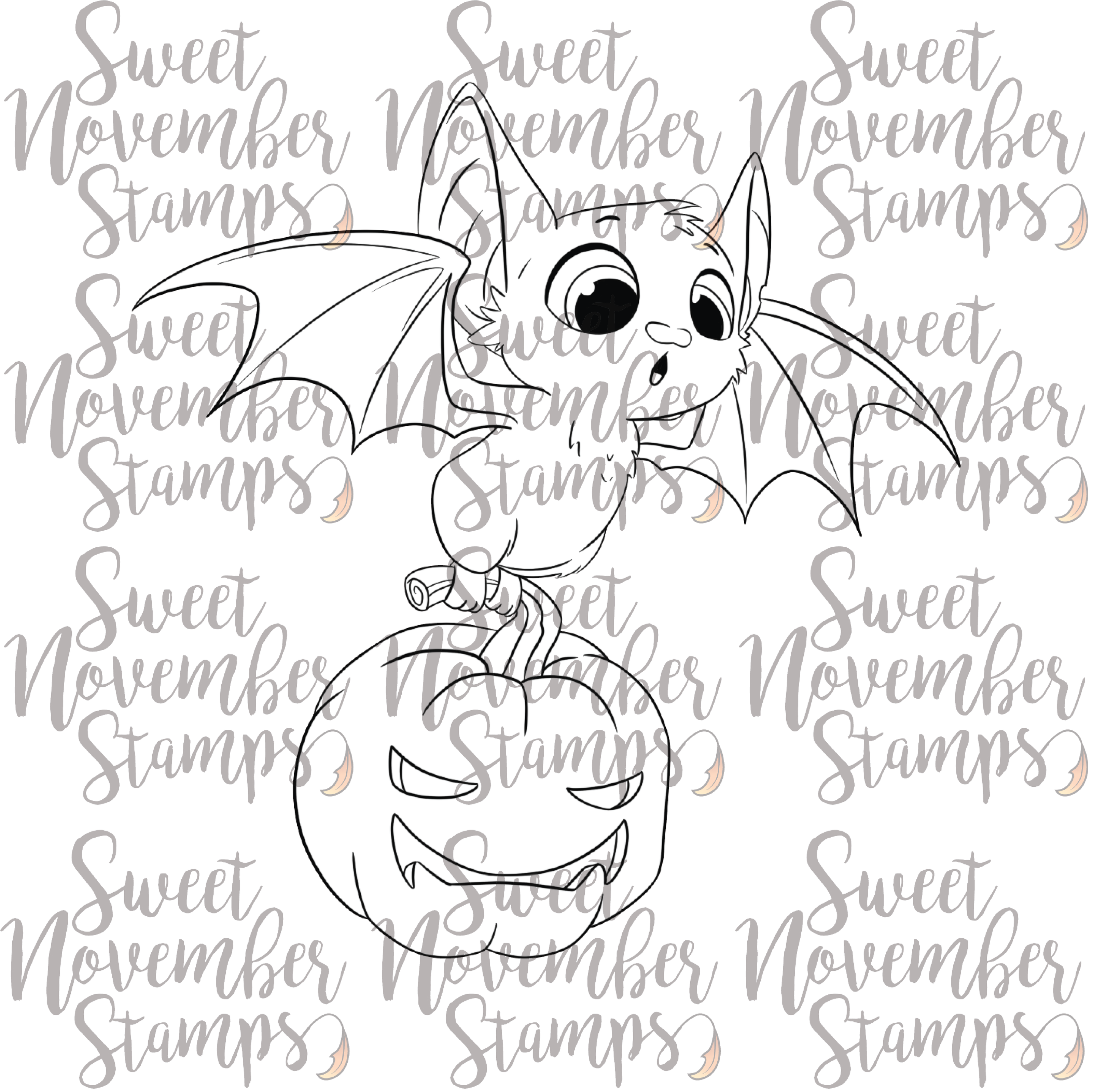 Digital Stamp - Luna and her Jack