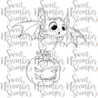 Digital Stamp - Luna and her Jack