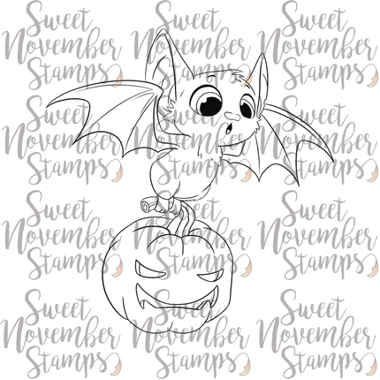 Digital Stamp - Luna and her Jack