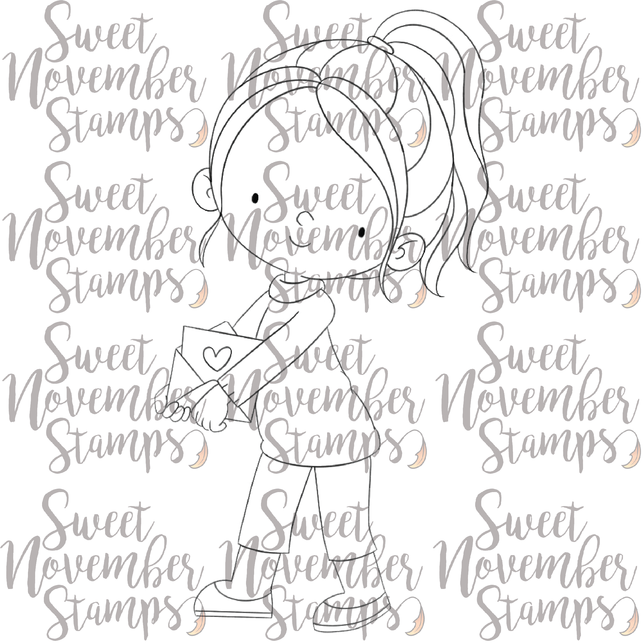 Digital Stamp - Love Letters: Maddie