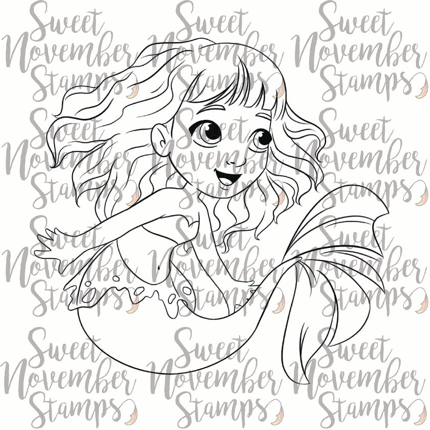 Digital Stamp - A Sea Full of Friends: Maris