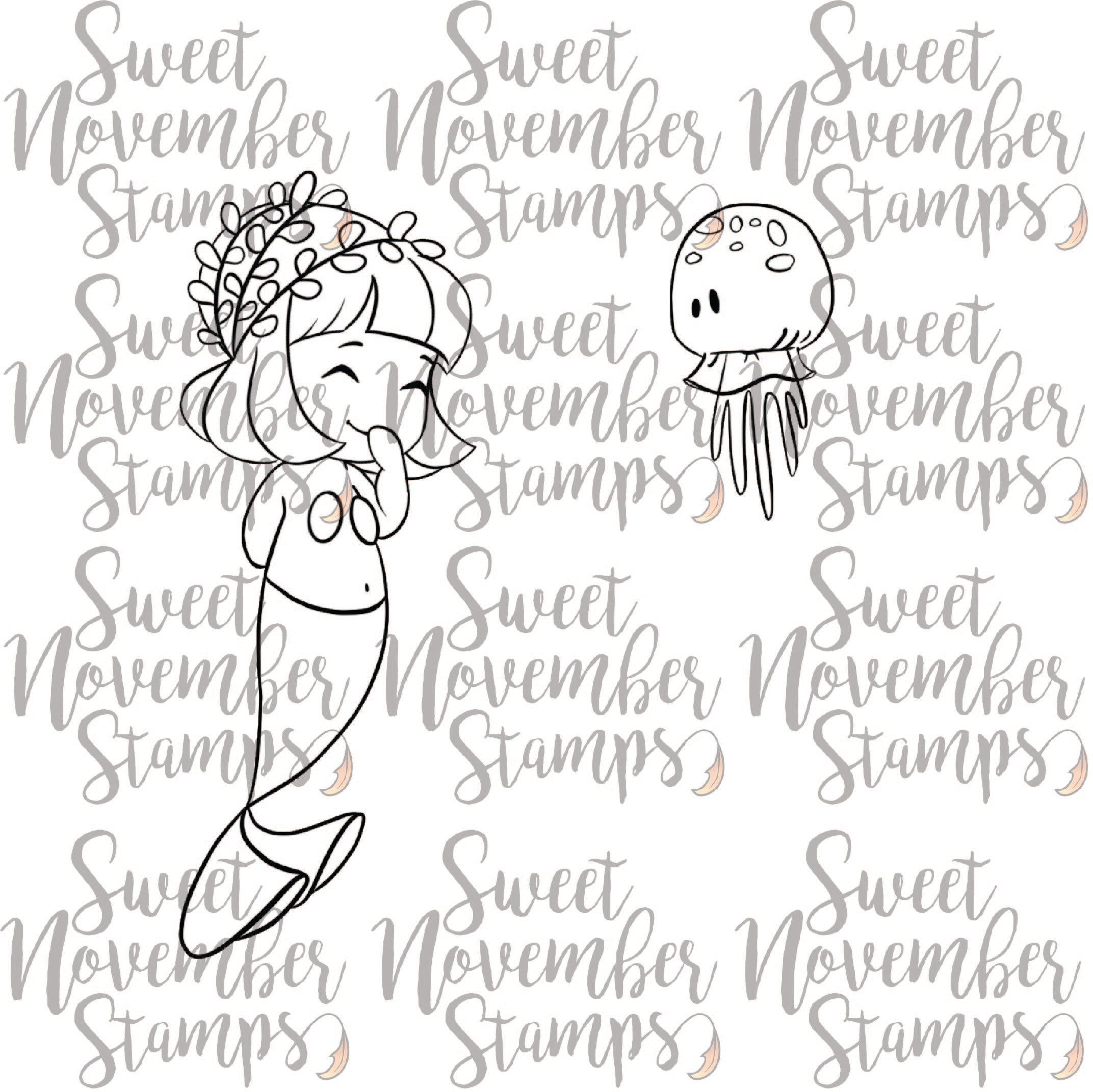 Digital Stamp - Merwee Shellebration: Merissa