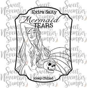 Digital Stamp - Potion Label Bundle: Mermaid Tears