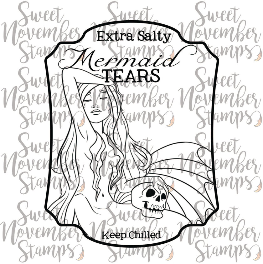 Digital Stamp - Potion Label Bundle: Mermaid Tears