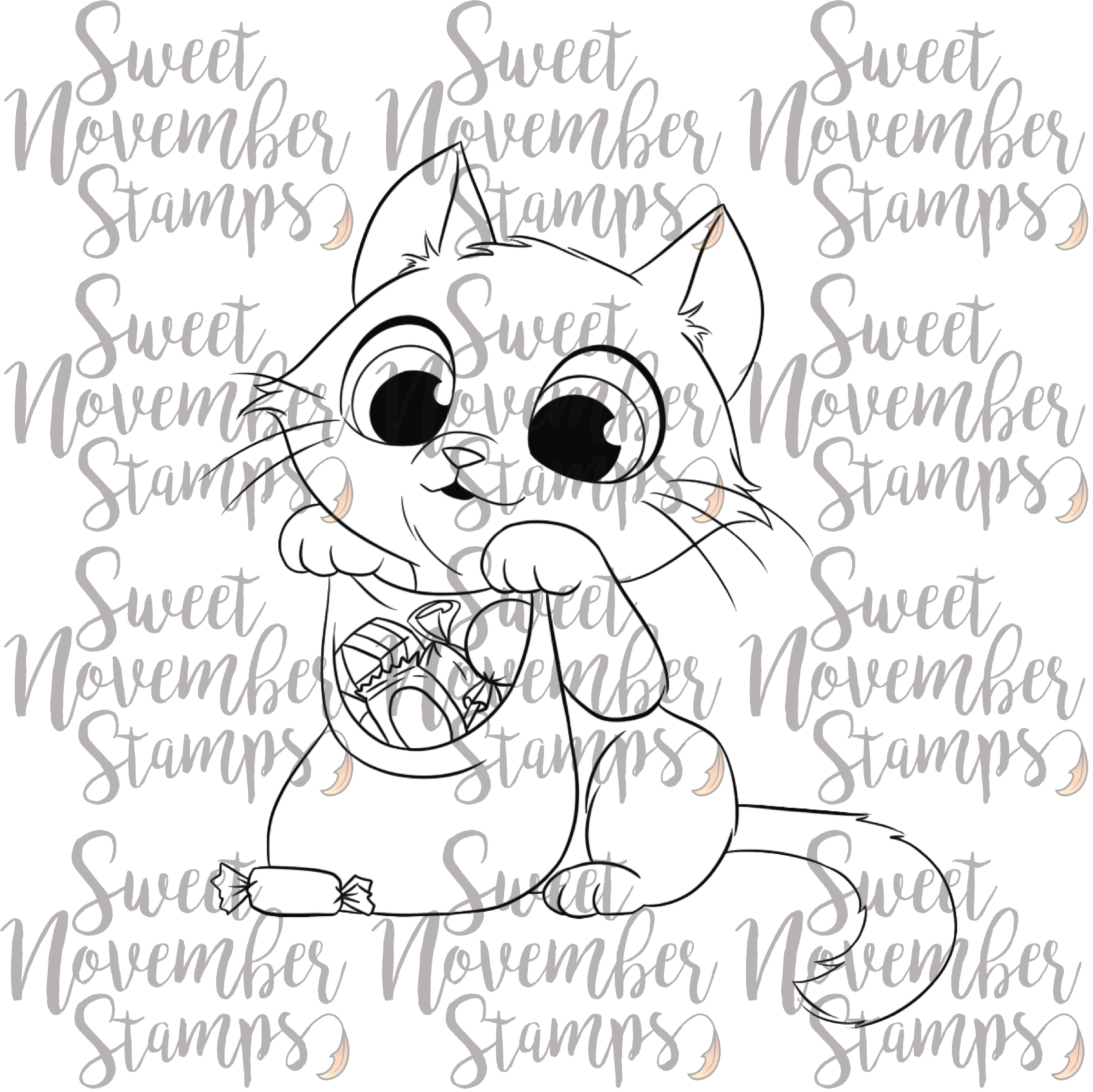 Digital Stamp - Midnight's Halloween Haul