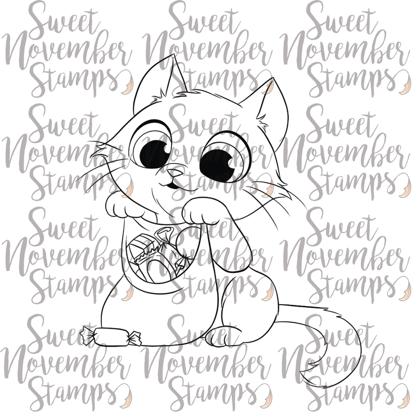 Digital Stamp - Midnight's Halloween Haul