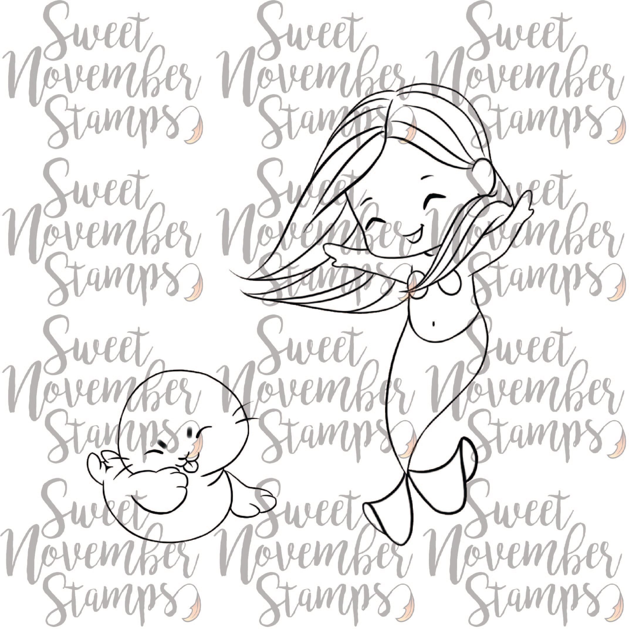 Digital Stamp - Merwee Shellebration: Minnie